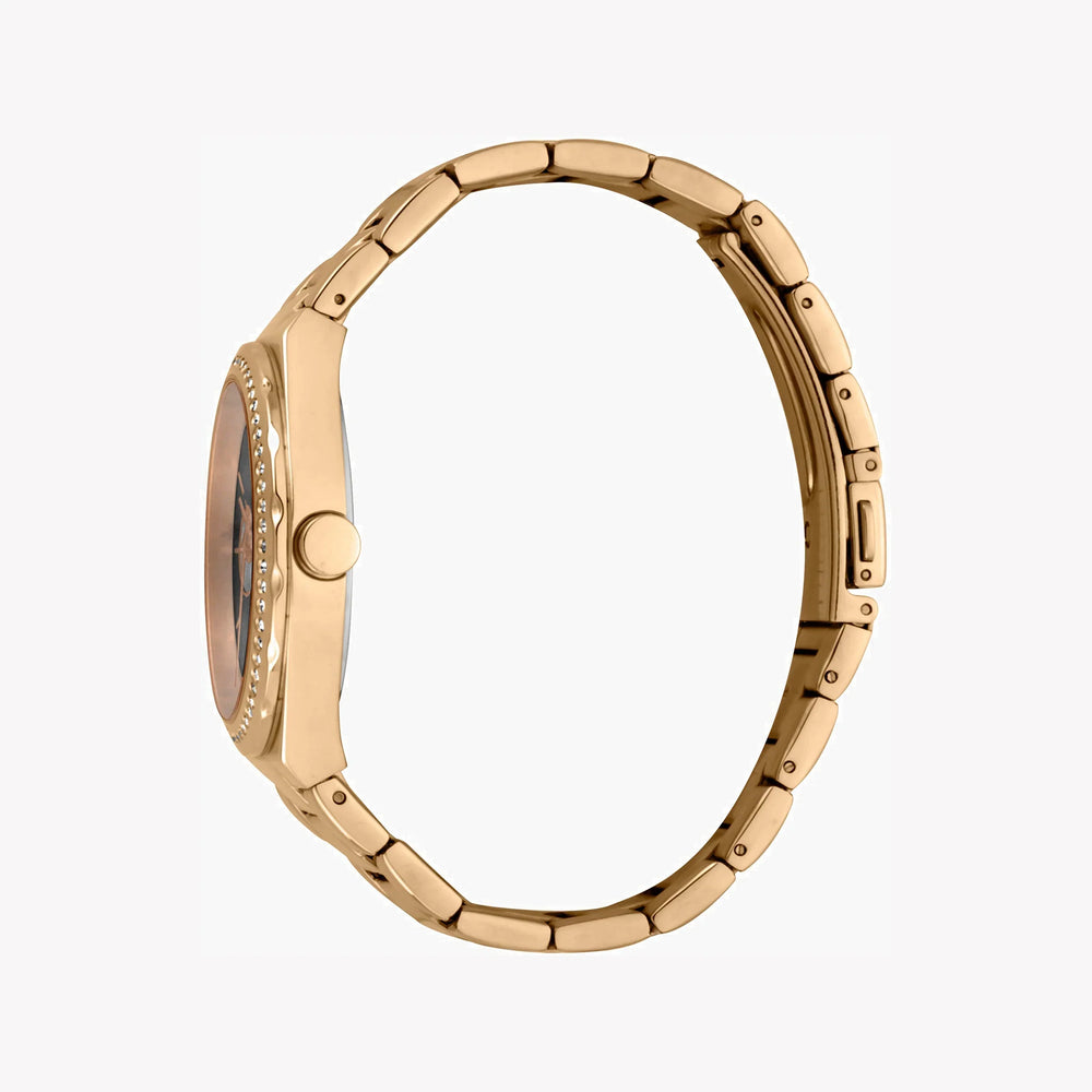 Esprit Women's Rose Gold Watch, Grey Dial | Es1l052m0015 by i-watch
