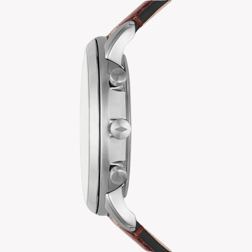 FOSSIL FS5982 RUGGED ELEGANCE - MEN'S 44MM STAINLESS STEEL WATCH WITH ROSE GOLD DIAL-i-Watch-2