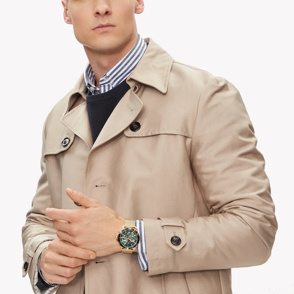 Tommy Hilfiger Men's Gold Stainless Steel, Gold Band | 1692185 by i-watch