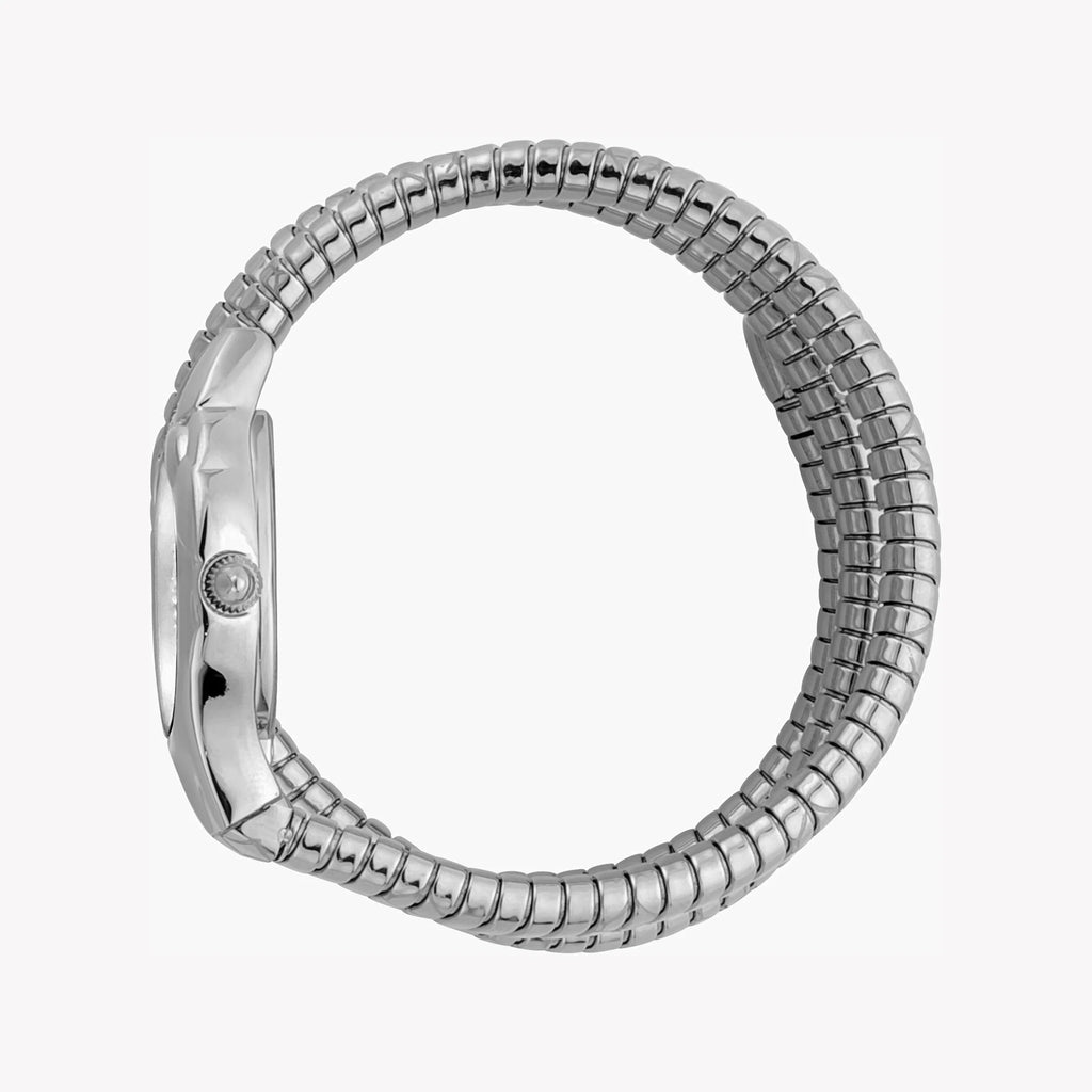 JUST CAVALLI Women's Watch with Silver Stainless Steel Case and Silver Stainless Steel Band-i-Watch-2
