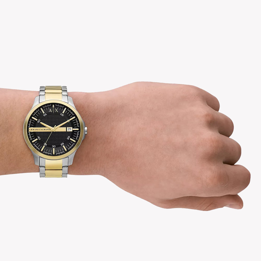 ARMANI EXCHANGE AX2453 - BOLD SOPHISTICATION IN SILVER & GOLD MEN'S WATCH-i-Watch-4