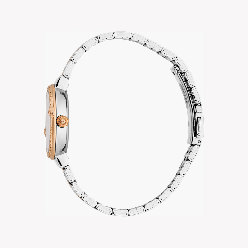 Just Cavalli Women's Two-Tone Watch, Dark Grey Dial | Jc1l311m0075 by i-watch