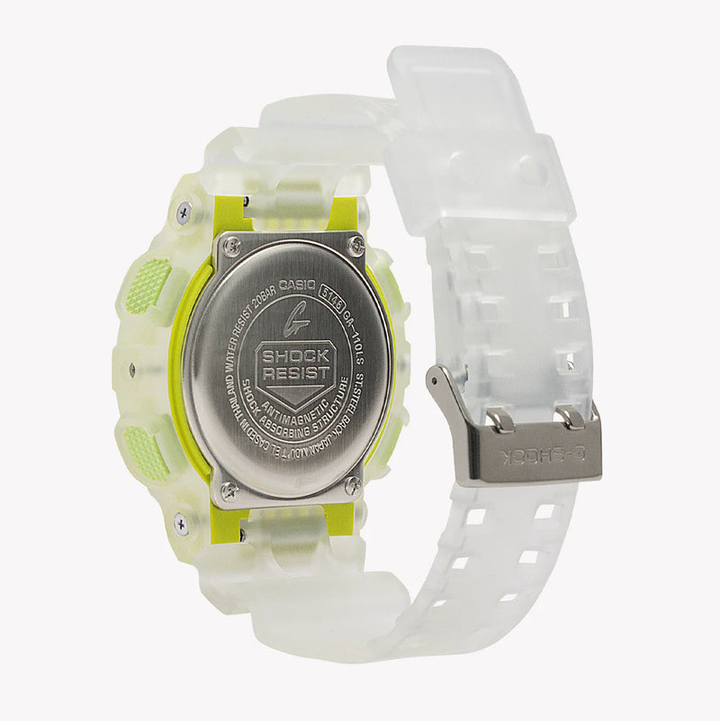 Casio G-Shock Ga-110ls-7adr - Adventure Awaits With Stylish White Resin Timepiece by i-watch
