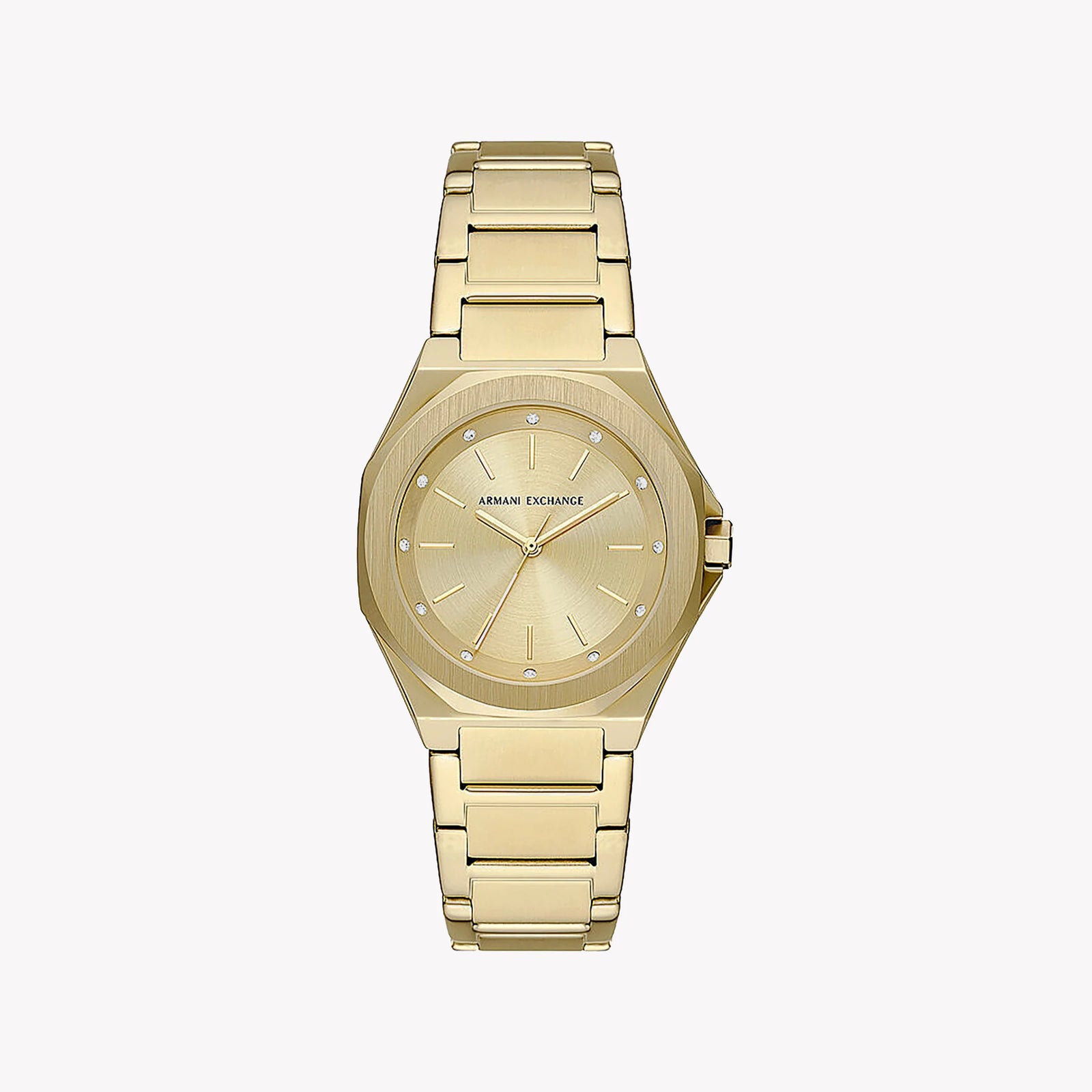 ARMANI EXCHANGE AX4608 - GOLDEN ELEGANCE WOMEN'S WATCH WITH STAINLESS STEEL BAND