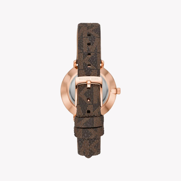 Michael Kors Women's Rose Gold Watch, Brown Leather | Mk1036 by i-watch