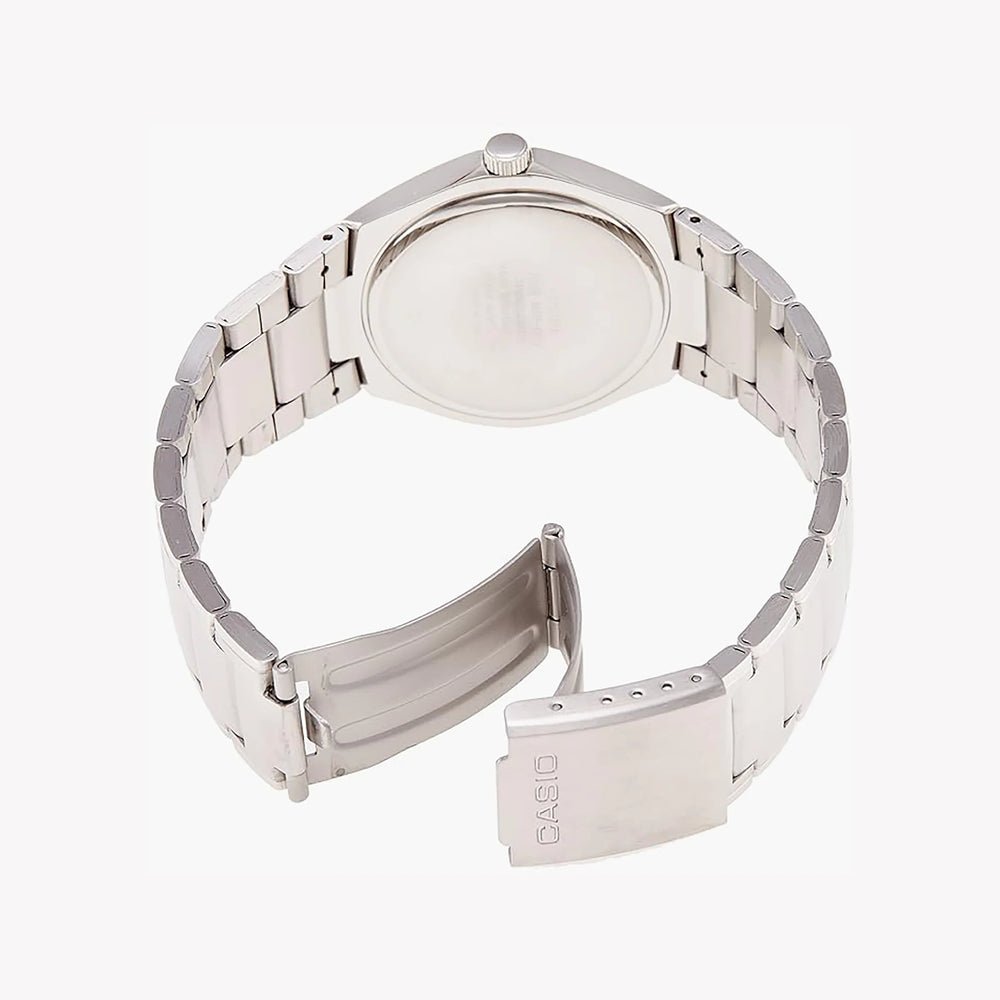 Timeless Elegance Men's Stainless Steel Watch, Silver Dial | Mtp-1247d-2avdf by i-watch