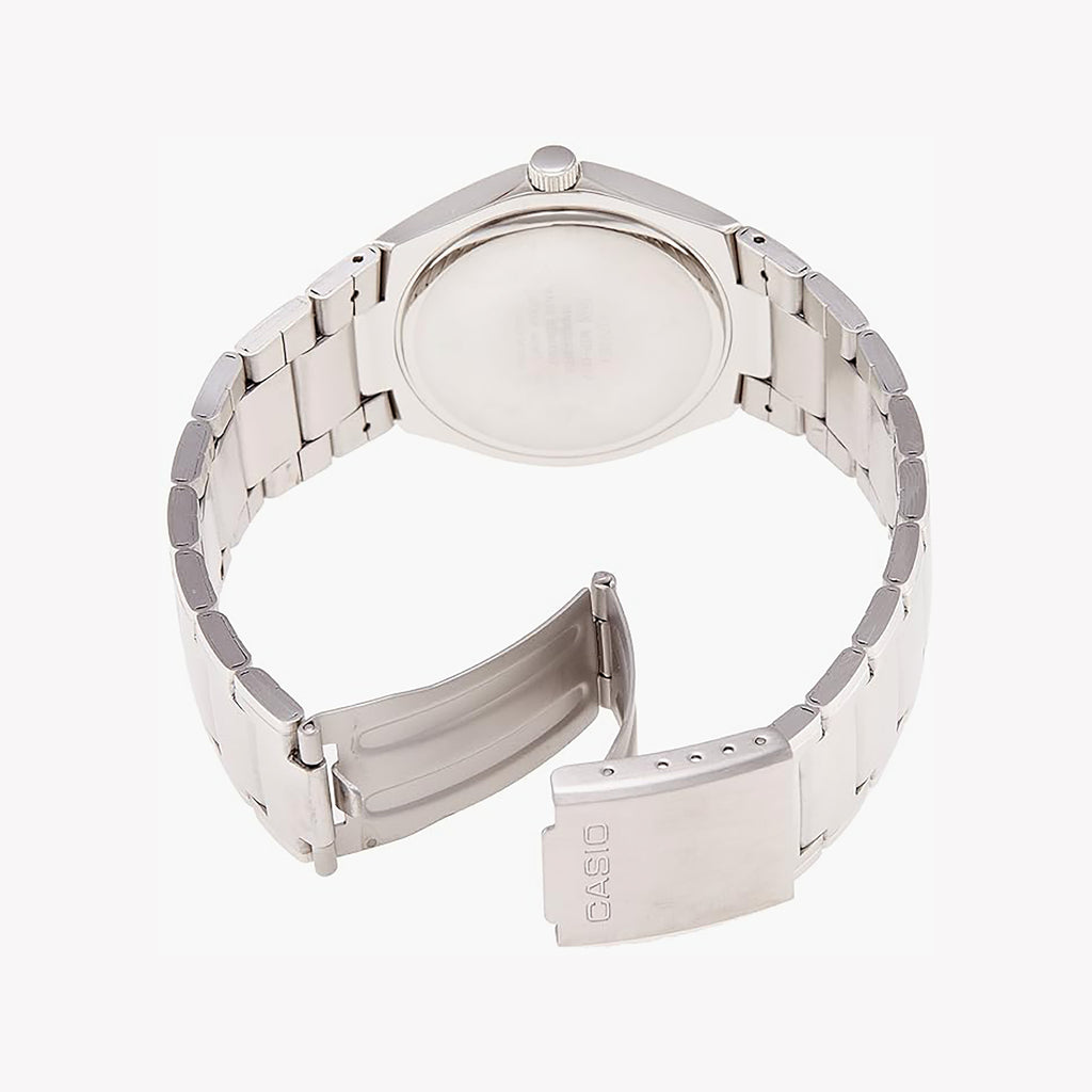 MTP-1247D-2AVDF - TIMELESS ELEGANCE - CLASSIC MEN'S STAINLESS STEEL WATCH with Date & Day Display-i-Watch-2