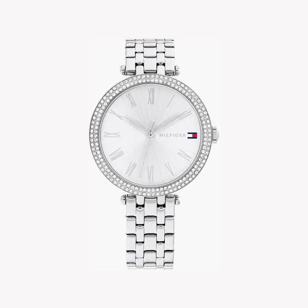Tommy Hilfiger Women's Silver Stainless Steel Watch, Silver Dial | 1782719 by i-watch