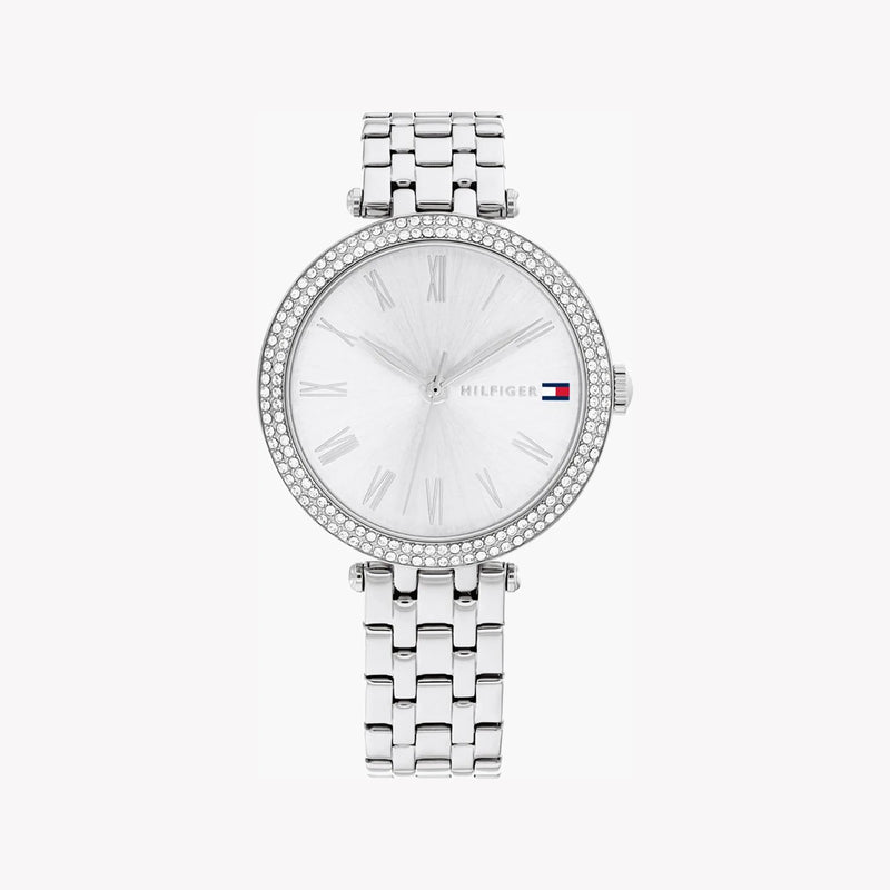 Tommy Hilfiger Women's Silver Stainless Steel Watch, Silver Dial | 1782719 by i-watch