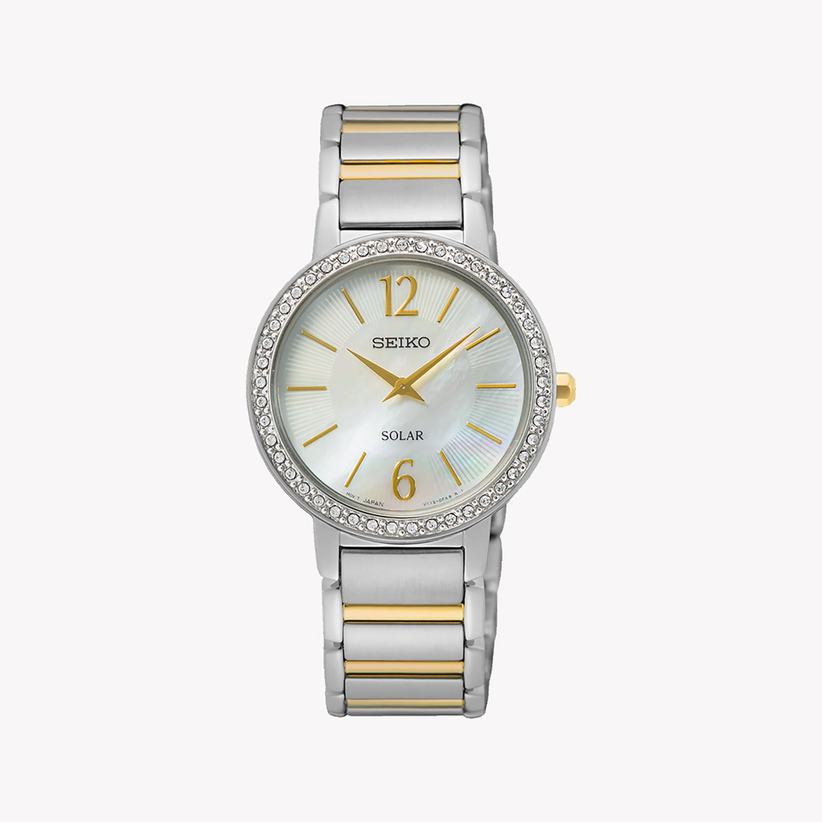 Seiko Women's Silver Stainless Steel Watch, Mother Of Pearl Dial | Sup469p1 by i-watch