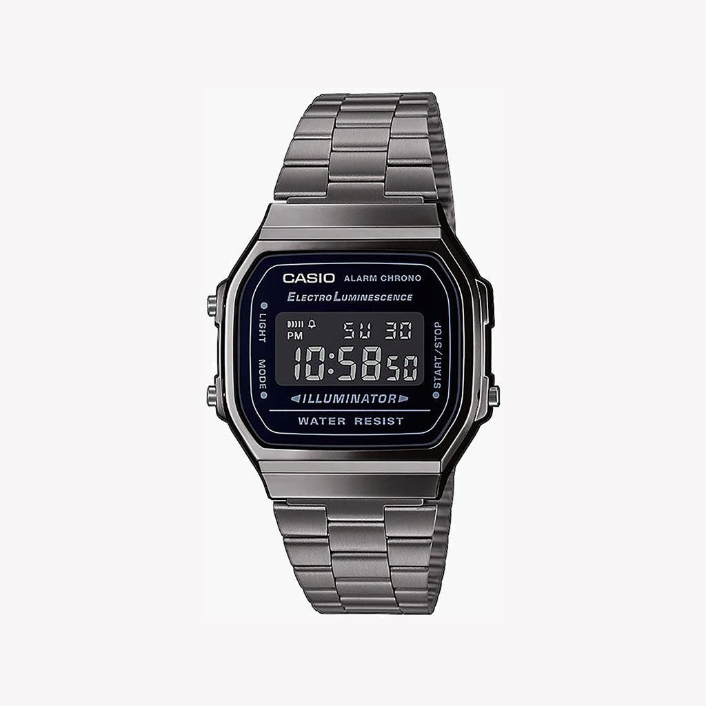 CASIO A168WEGG-1BEF - ELEGANT TIMEPIECE FOR MODERN LIVING - UNISEX METAL WATCH