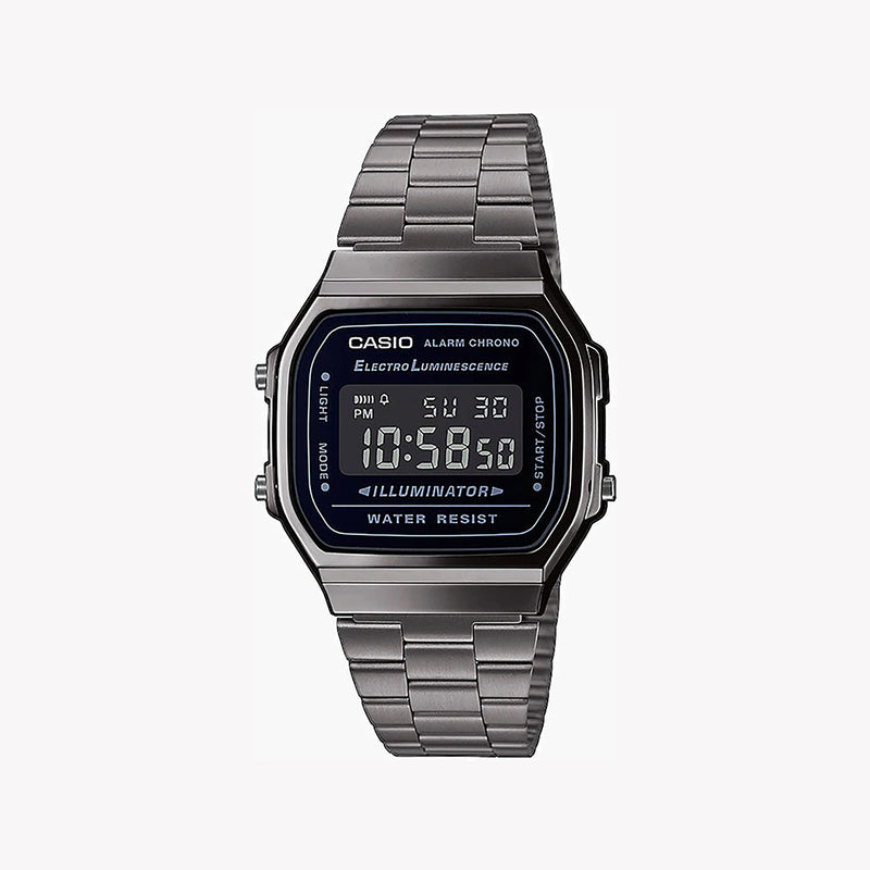 A168wegg-1bef Unisex Metal Watch, Elegant Design | A168wegg-1bef by i-watch