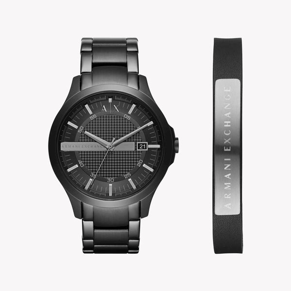 Armani Exchange Men's Black Stainless Steel Watch | Ax7101