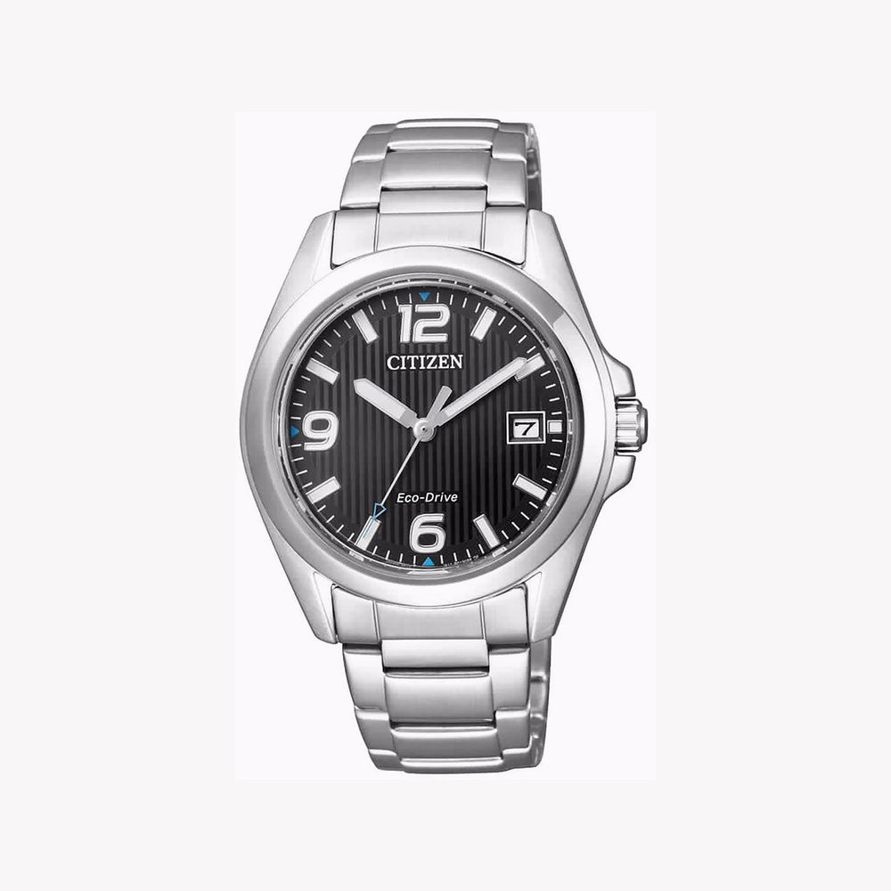 Citizen Fe6030-52e Modern Elegance - Stylish Eco-Drive Timepiece For Women With Silver Band & Black Dial by i-watch