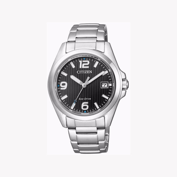 Citizen Fe6030-52e Modern Elegance - Stylish Eco-Drive Timepiece For Women With Silver Band & Black Dial by i-watch