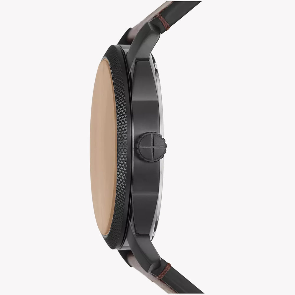 Fossil Men's Stainless Steel Watch, Black Dial | Fs5901 by i-watch