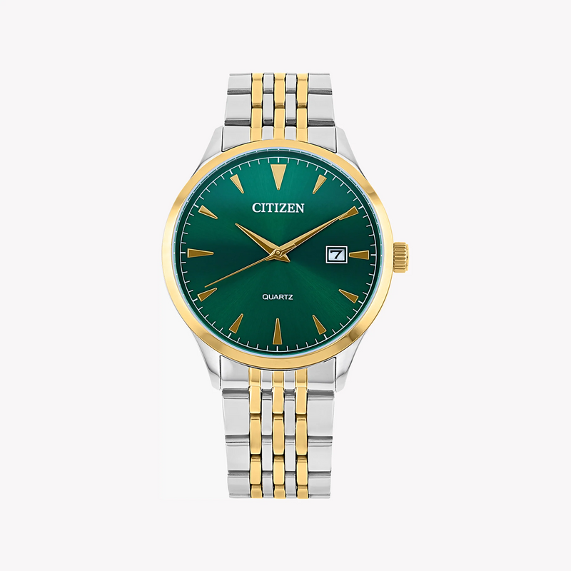 Citizen Dz0064-52x - Bold Gold & Green Timepiece For The Modern Man by i-watch