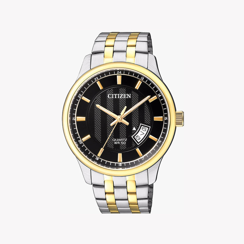 Citizen Men's Gold Watch, Black Dial | Bi1054-80e by i-watch