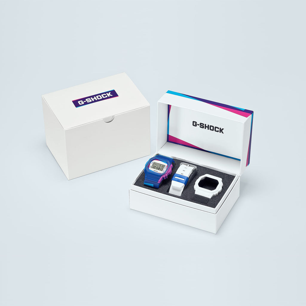 CASIO G-SHOCK DWE-5600PR-2ER DYNAMIC ADVENTURE - MEN'S BLUE SPORTY DIGITAL WATCH-i-Watch-6