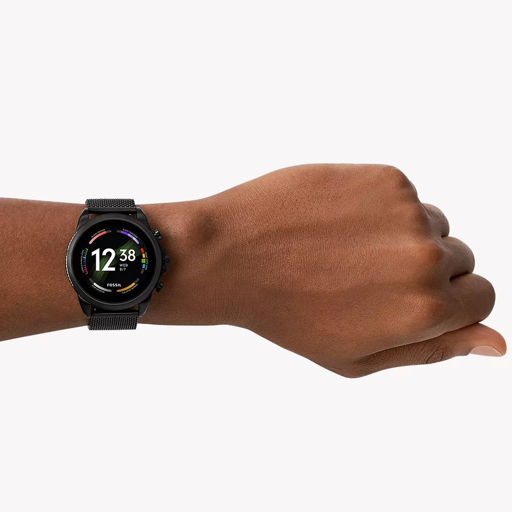 FOSSIL FTW4066 CLASSIC BLACK STEEL - TIMELESS ELEGANCE MEN'S WATCH-i-Watch-4