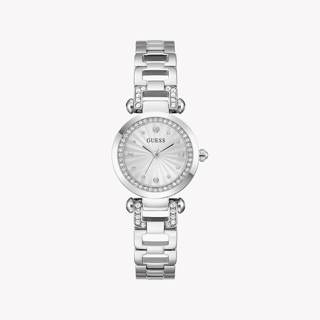 GUESS GW0869L3 Women's Silver Stainless Steel Watch-i-Watch