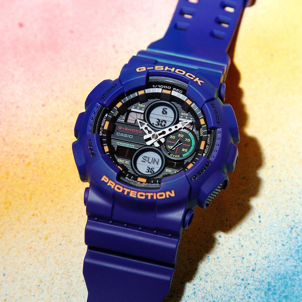 CASIO G-SHOCK GA-140-6ADR PURPLE POWER - ADVENTUROUS MEN'S TIMEPIECE-i-Watch-2