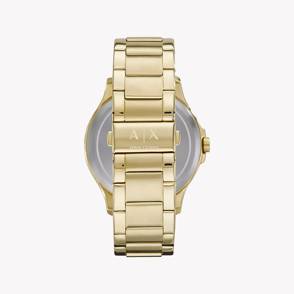 A|X Armani Exchange Men's Gold Watch, Black Dial | Ax7124 by i-watch
