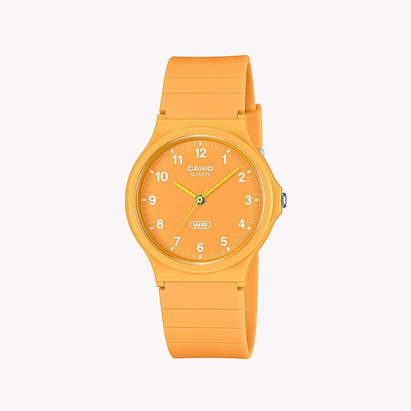 MQ-24B-9BE TIMELESS ELEGANCE - UNISEX MINIMALIST WATCH WITH DURABLE RESIN DESIGN