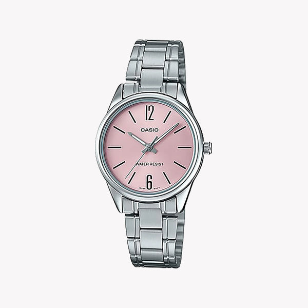 Timeless Elegance Women's Silver Watch, Stainless Steel | Ltp-V005d-4budf by i-watch