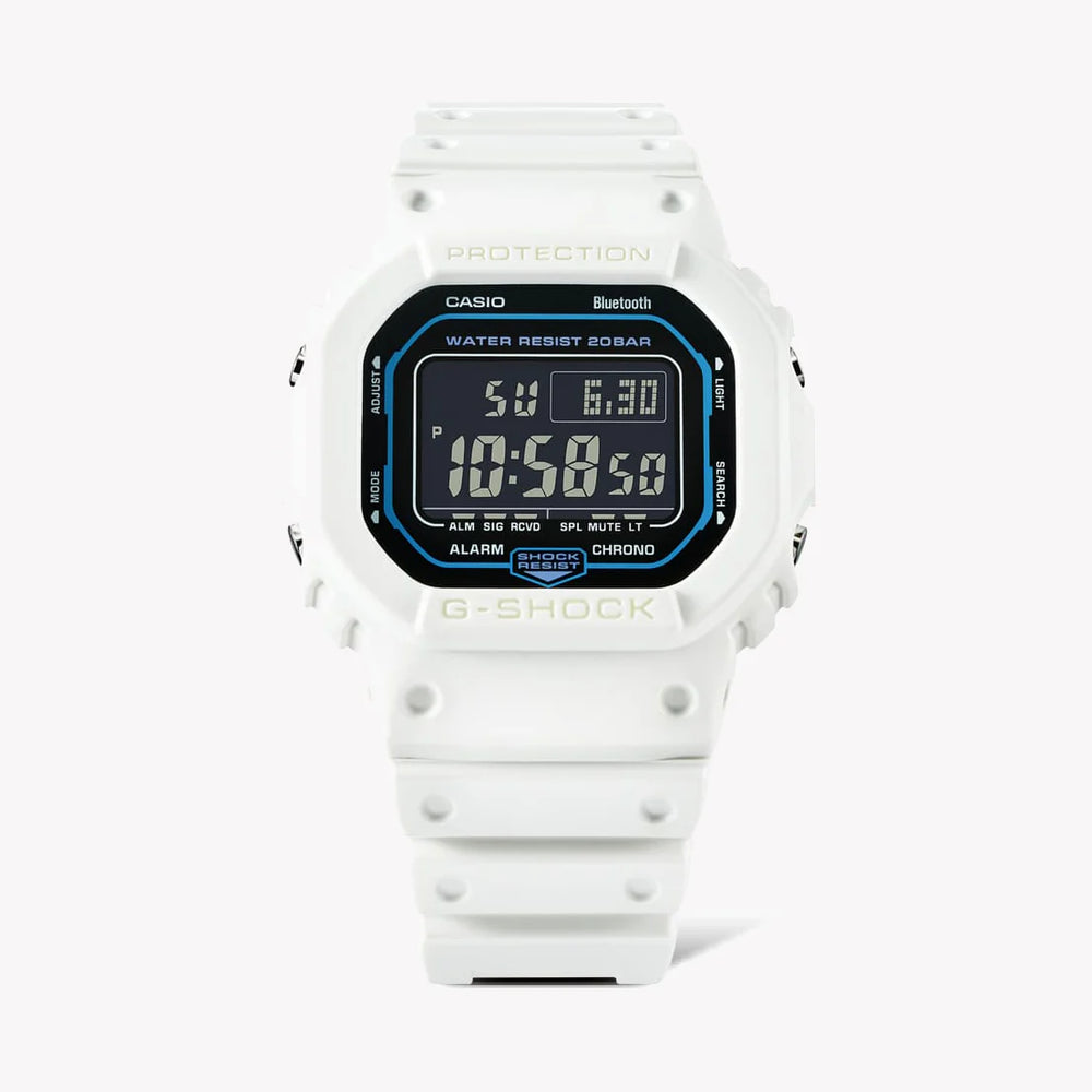 Casio G-Shock Dw-B5600sf-7dr Chic Resilience - Men's Stylish White Digital Timepiece by i-watch