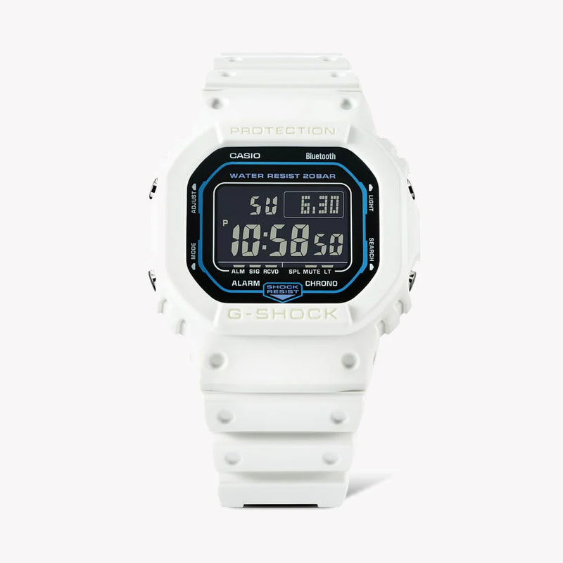 Casio G-Shock Dw-B5600sf-7dr Chic Resilience - Men's Stylish White Digital Timepiece by i-watch