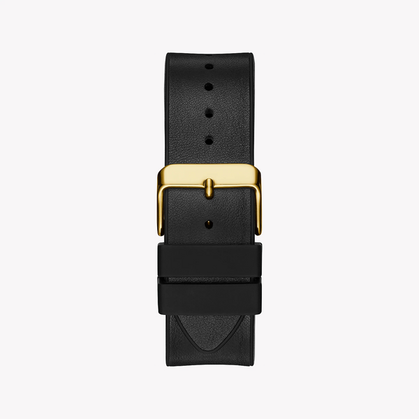 Guess Men's Gold Stainless Steel Watch, Black Dial | Gw0202g1 by i-watch