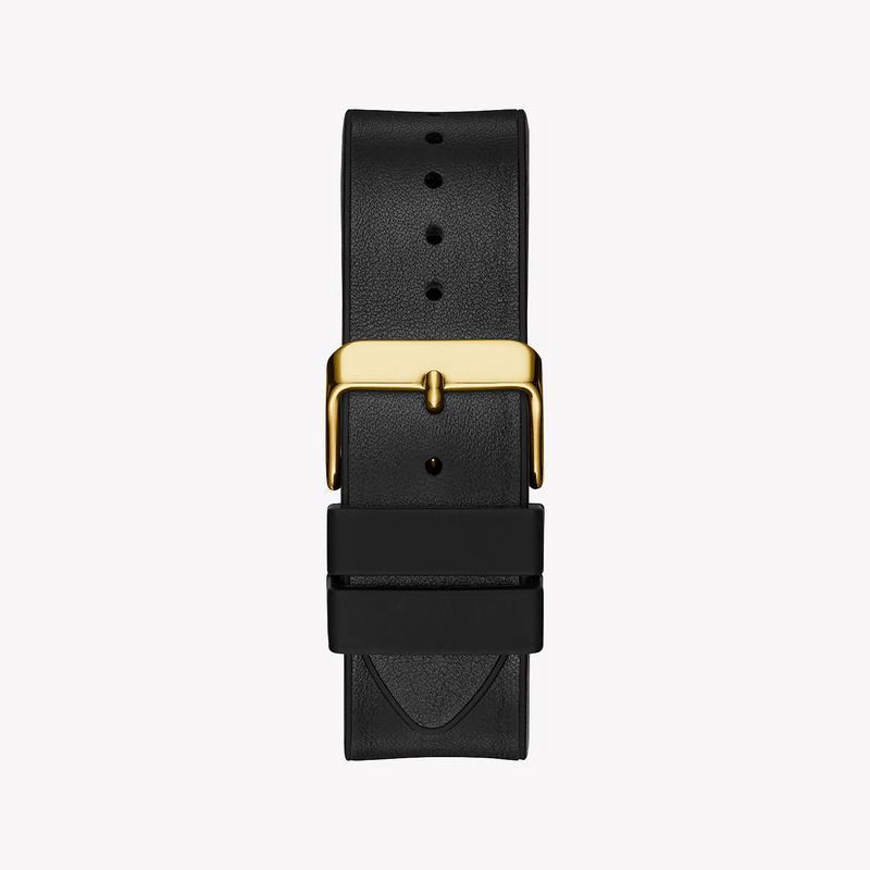 Guess Men's Gold Stainless Steel Watch, Black Dial | Gw0202g1 by i-watch
