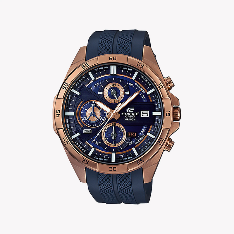 CASIO EDIFICE EFR-556PC-2AVUDF - SPORTY ELEGANCE WITH A BOLD BLUE
