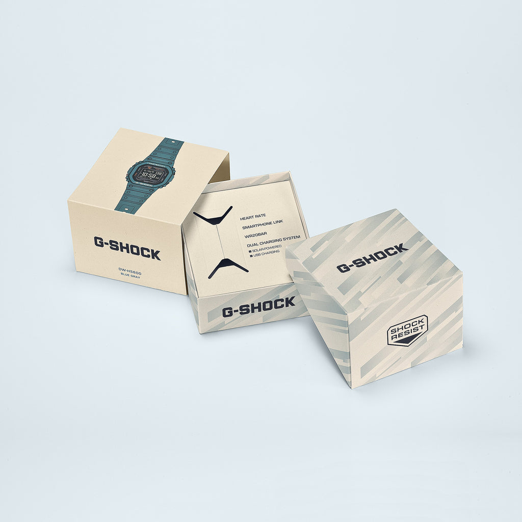 Casio G-Shock Men's Blue Resin Watch, Digital Display | Dw-H5600-2er