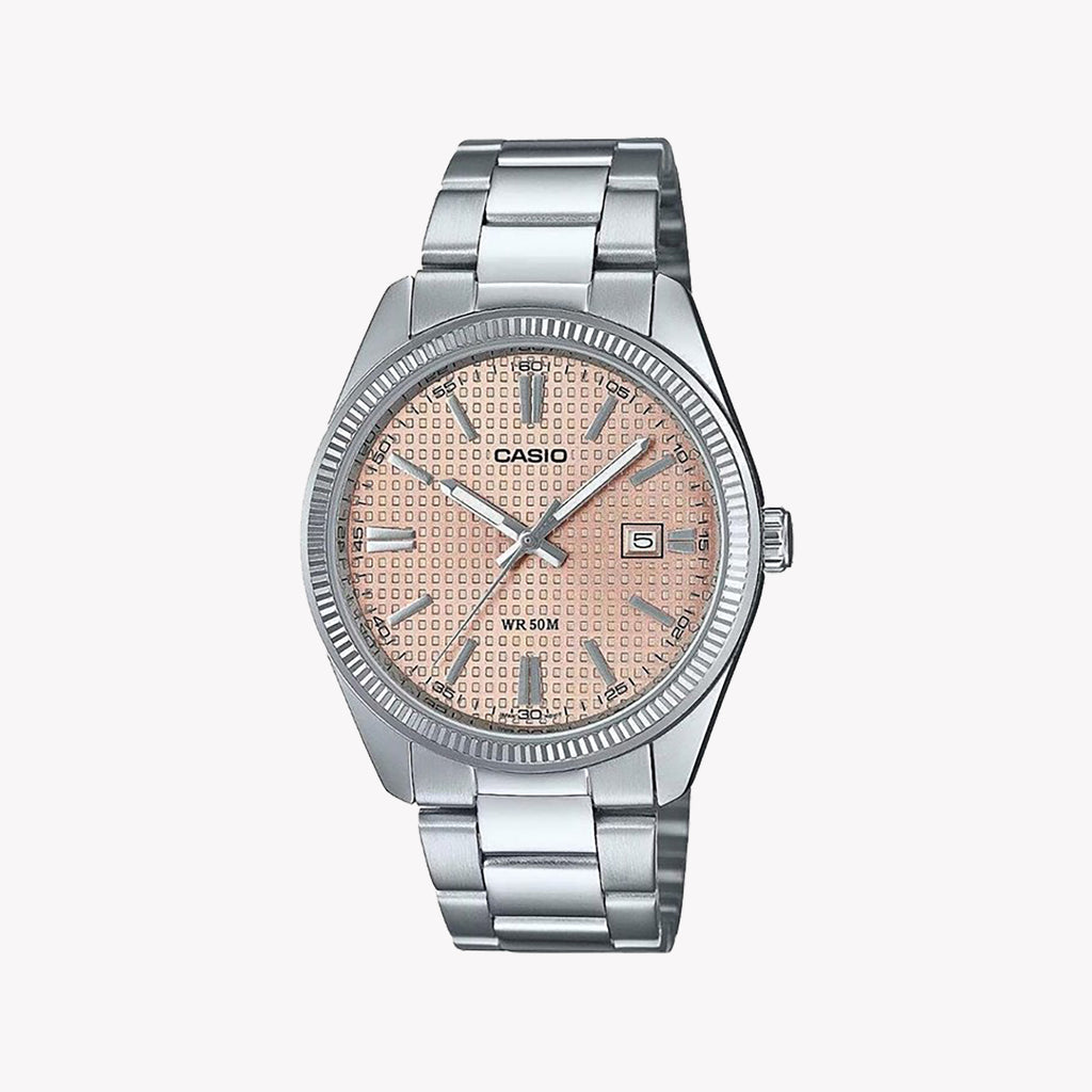 CASIO MTP-1302PE-4AVEF - TIMELESS ELEGANCE WITH A STRIKING PINK DIAL UNISEX WATCH