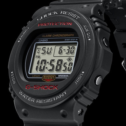 CASIO G-SHOCK DW-5750E-1DR - RUGGED ADVENTURE TIMEPIECE FOR MEN