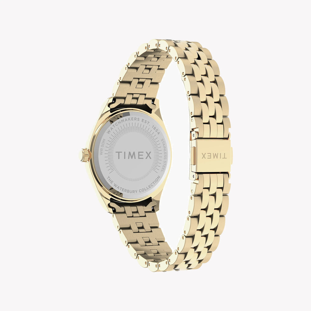 Timex Women's Gold Stainless Steel Watch, Gold Dial | Tw2u78500 by i-watch