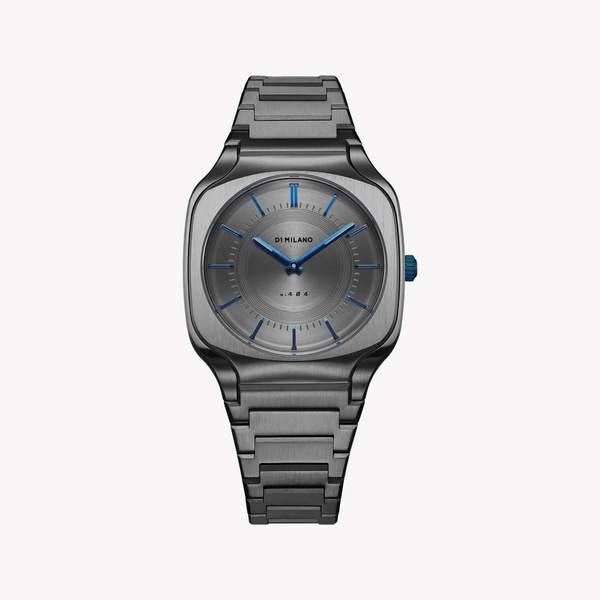 D1 MILANO Men's Grey Stainless Steel Watch, Quartz | D1-SQBJ02 by i-watch