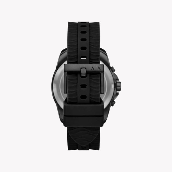 ARMANI EXCHANGE AX1961 BOLD PERFORMANCE - MEN'S BLACK STAINLESS STEEL WATCH WITH SILICONE BAND-i-Watch-3