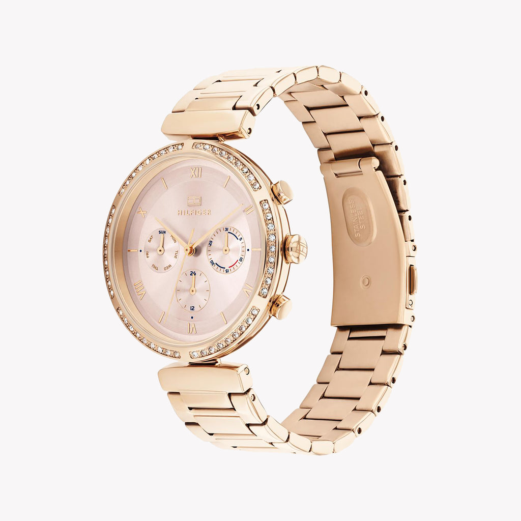 TOMMY HILFIGER Mod. LUNA Rose Gold - Stylish Watch SKU 1782391-i-Watch-2
