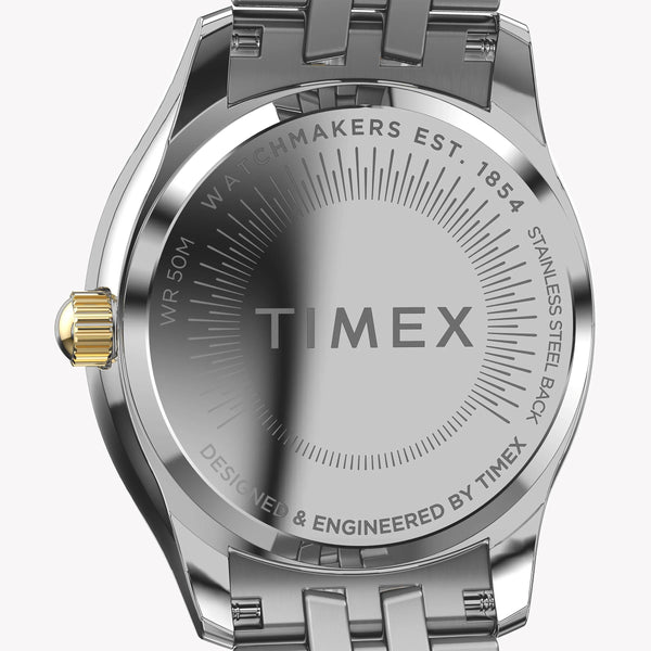 Timex Women's Two-Tone Watch, Silver Dial | Tw2w17900 by i-watch
