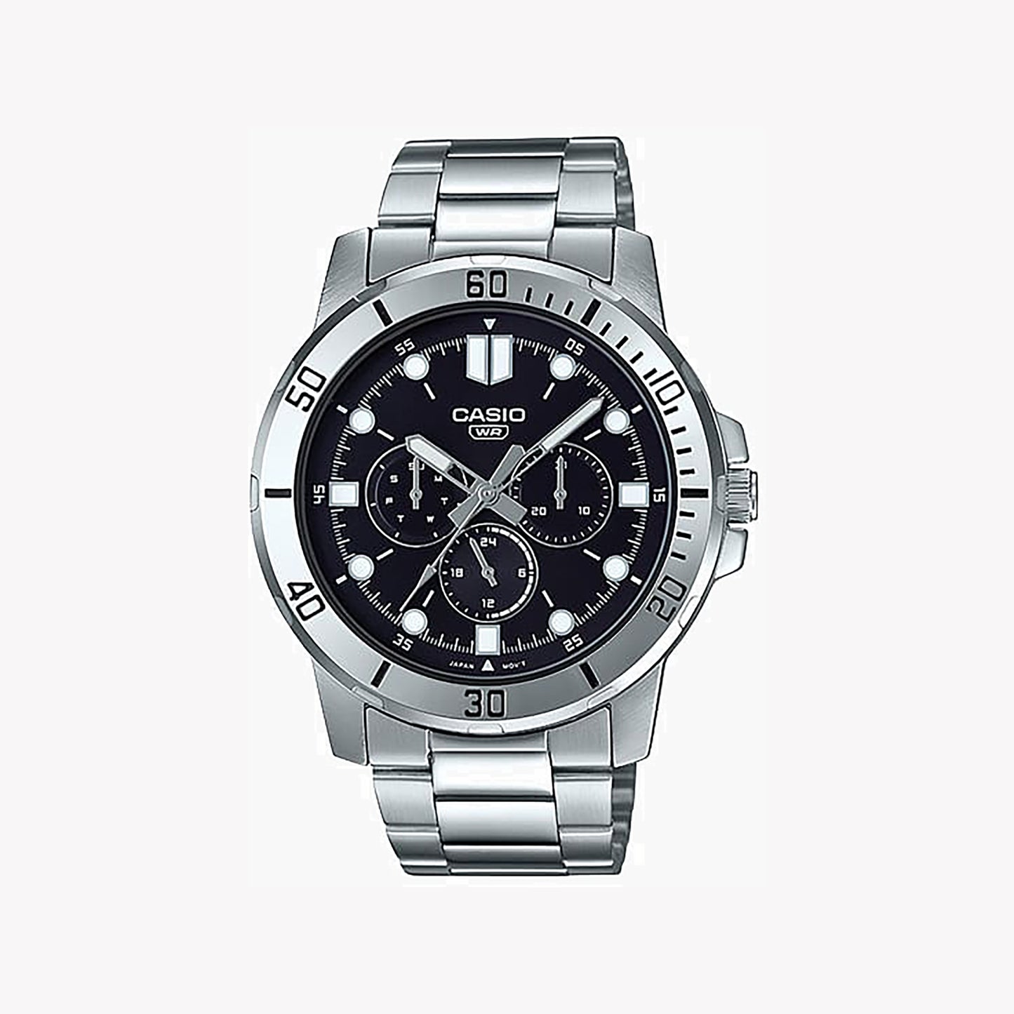 Casio MTP-VD300D-1E Analog Silver Men's Watch