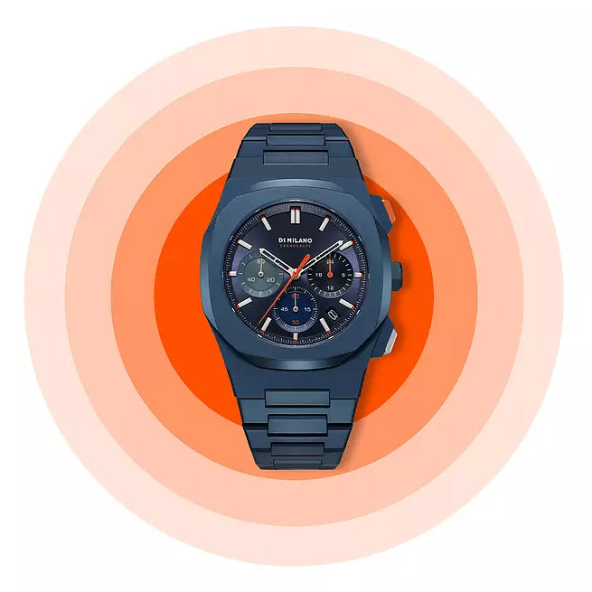 D1 MILANO D1-CHBJ12 Blue Men's Watch - 41.5mm Stainless Steel-i-Watch-4