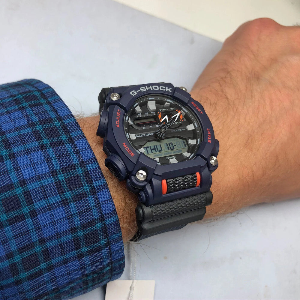 G-Shock Men's Blue & Black Resin Watch, 200m Water Resistant | Ga-900-2adr by i-watch
