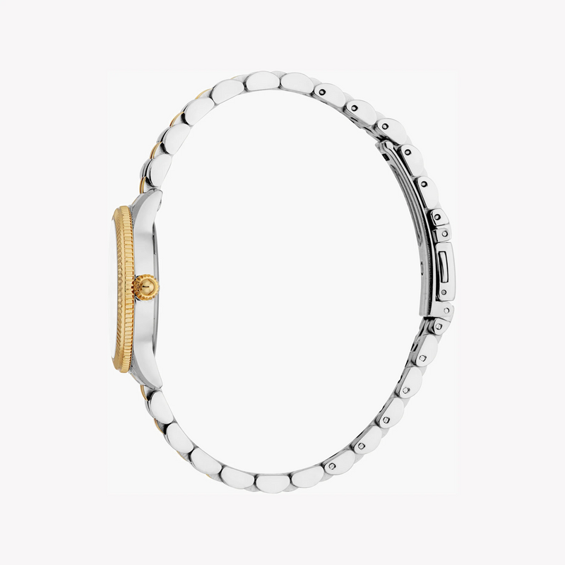 Just Cavalli Women's Two-Tone Watch, Silver Dial | Jc1l315m0085 by i-watch