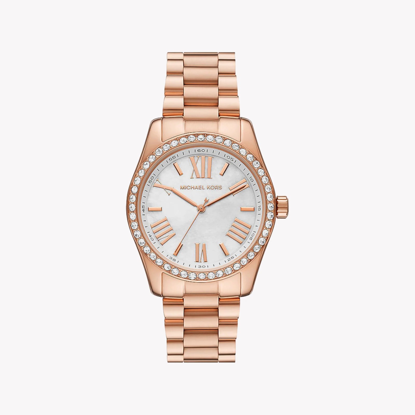 Michael Kors Women's Rose Gold Watch, White Dial | Mk1088set by i-watch