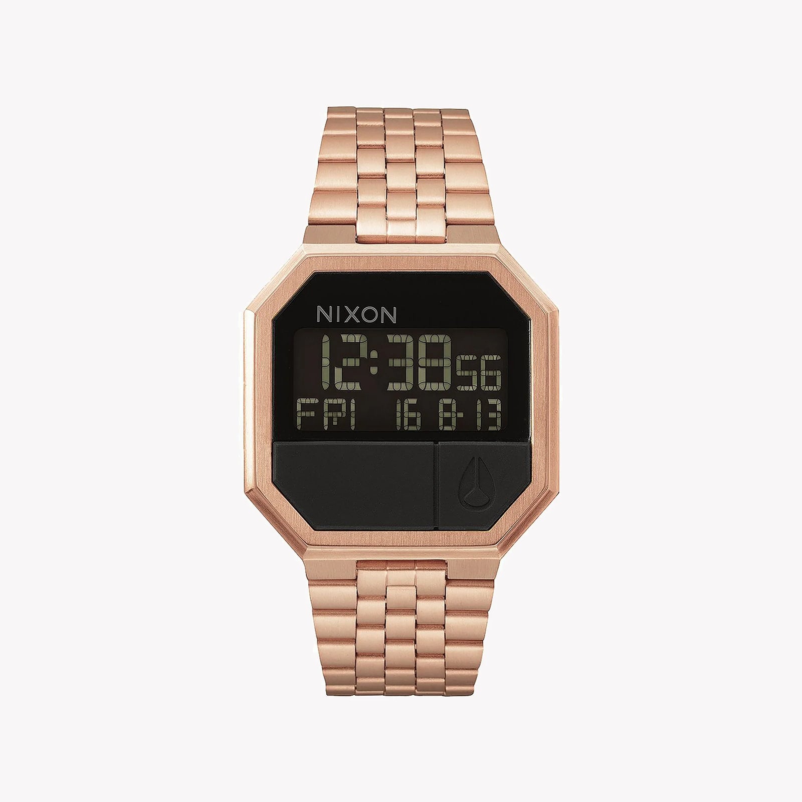 Nixon Women's Rose Gold Stainless Steel Watch, Digital | A158-897 by i-watch