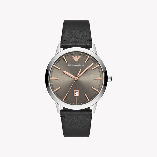 Emporio Armani Men's Silver Watch, Brown Dial | Ar11277 by i-watch