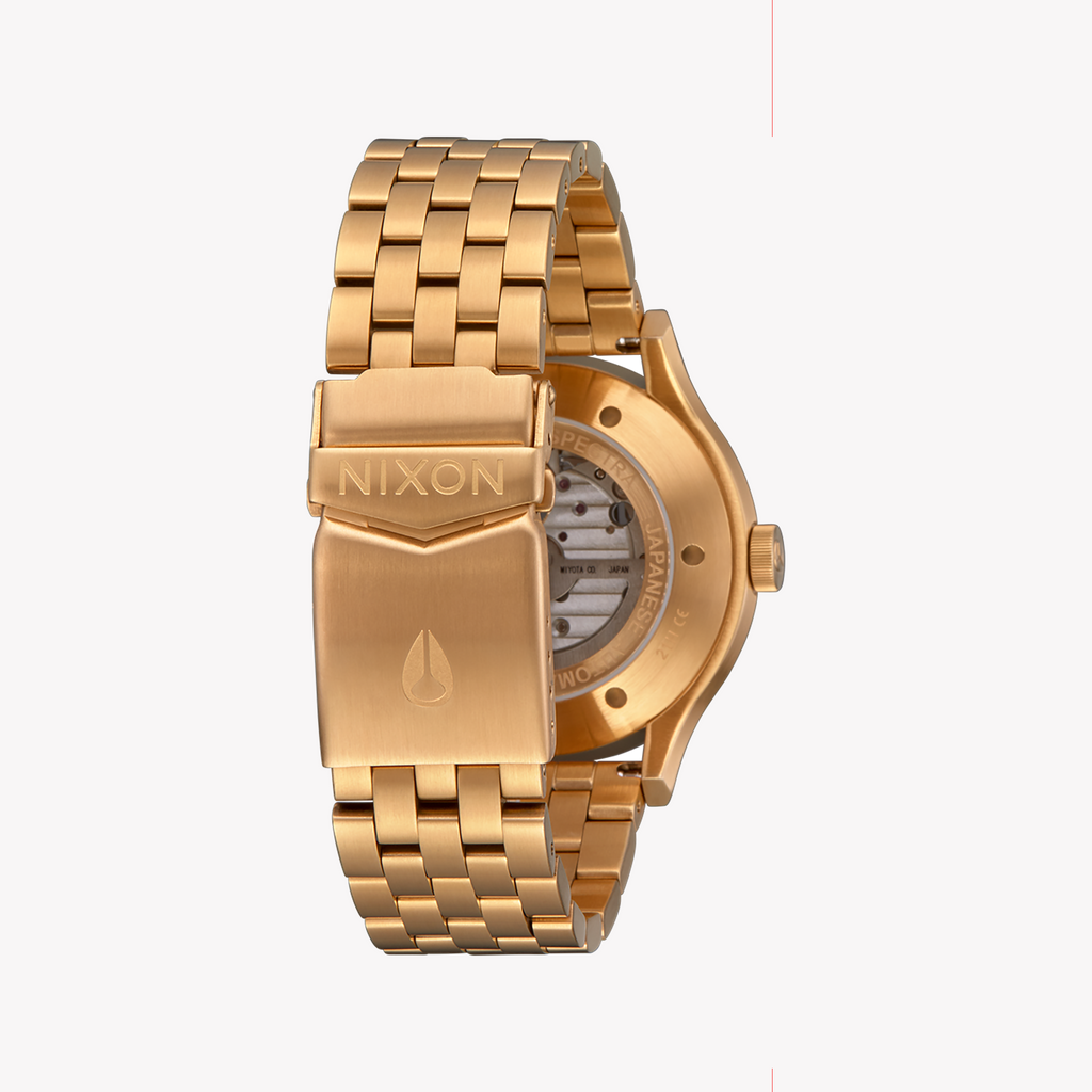 NIXON A1323-010 GOLDEN HARMONY - STYLISH UNISEX WATCH WITH BLACK DIAL & DURABLE STAINLESS STEEL BAND-i-Watch-3